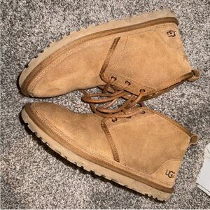 UGG Women's Tan Suede Ankle Boots